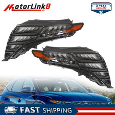2Pcs LED DRL Headlights Left & Right For 2022-2024 Hyundai Tucson picture