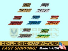 1980 1981 Camaro Z28 Emblems Grill & Fuel Door Emblems Kit 2 Pieces picture