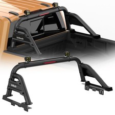 For 2004-2024 Nissan Titan Adjustable Sport Bar Truck Bed Chase Rack Roll Bar picture