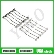 24x Engine Inlet & Outlet Valve Set For BMW 330i 530i M3 E36 E39 E46 M52 M54 picture