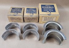 New 1936-38 Ford flathead V8 .020 Main Bearing Set 68-6333 STD 68-6331 STD picture