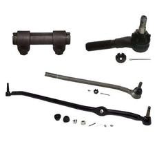4 Pc Steering Kit Ford F100 F150 F250 73-79 RWD Center Link Tie Rod Ends Sleeve picture