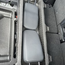 14-23 Mitsubishi Outlander Rear 3rd Third Row Head Rest Pair Black Leather OEM picture