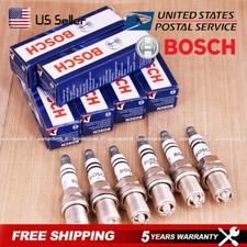 6pcs BOSCH 0242236562 For BMW Spark Plugs Platinum+4 4417 E39 E46 E83 E36 E53 US picture