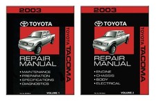 2003 Toyota Tacoma Factory Shop Service Manual picture