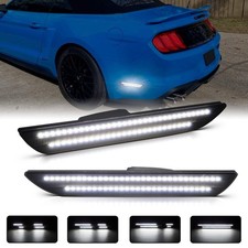 MUSTANG 15-23 REAR DYNAMIC SMOKED LED SIDE MARKERS picture
