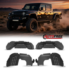 Front & Rear Inner Fenders Liners for Jeep Gladiator 2019-2026 JT Steel 4PCS Set picture