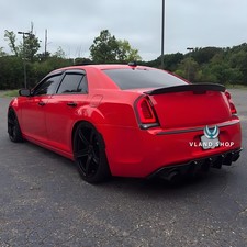 Pair VLAND LED Tail Lights Red Len For Chrysler 300 2011-2014 W/Startup Dynamic picture
