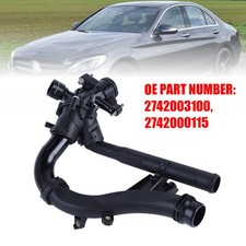 2742003100 Engine Coolant Thermostat Housing For Mercedes-Benz W205 C300 2015-18 picture