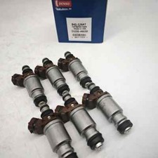 6x 23250-46030 Denso Fuel Injectors Fit 92-95 Toyota Supra Lexus GS300 SC300 picture
