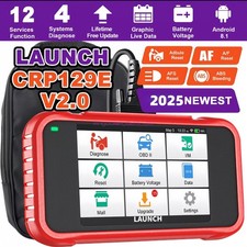 2026 Launch CRP129E V2.0 Elite OBD2 Scanner Car Diagnostic Tool Injector Coding* picture