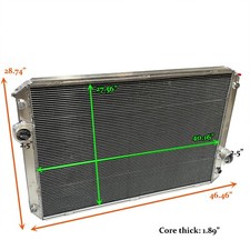 238602 2-Rows Truck Radiator For International 5900i 8000 8600 9000i 9200i 9400i picture