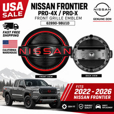 2022-2026 Frontier Nissan Front Grille Emblem Logo OEM 62890-9BU1D Free USA Ship picture