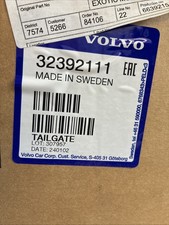 2022 - 2025 Volvo C40 Recharge Tailgate Liftgate OEM 32392111 picture
