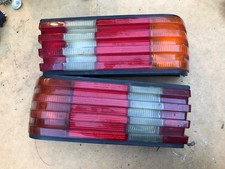 1981-91 Mercedes-Benz W126 Pair OEM LH & RH Rear Tail Light Lens Lamp Taillights picture