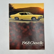 1968 Chevelle Full-line Car Dealer Sales Brochure 16 Pages OEM picture