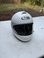 Arai Helmet White Vector 2 Motorcycle Size XL picture