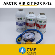 Envirosafe Arctic Air for R12, R-12, Oil, Proseal, Prodry, Dye, with Gauge picture