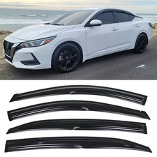 For 2020-2025 Nissan Sentra B18 JDM Mugen Style Window Visors Rain Guards Vents picture