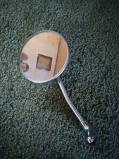 Vintage Classic Car Side View Mirror Left Chrome Unique USA Very Nice Rare Htf picture