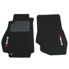 OEM 2009 Nissan 350z Black Carpeted Floor Mats 2 piece set NEW 999E2-ZS101BK picture