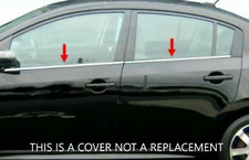 fit:2007-2012 Nissan Sentra Chrome 4Pc Window Sill Trim Overlay Stainless picture