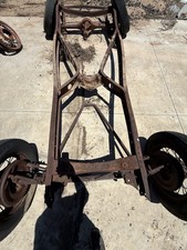 Original 1933 1934 Ford Frame Chassis X-Member Axle Banjo Wishbone 33 34⁠ picture