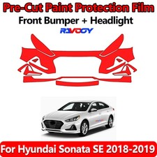 8.5Mil PreCut Front Bumper PPF Kit Film For Hyundai Sonata SE 2018-2019 picture