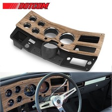 For 1975-1977 Chevy GMC C/K 1500 Suburban Dash Bezel Gauge Cluster Cover W/o A/C picture