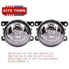 2x Drive Side Fog Light Lamp + H11 Bulbs 55w Right & Left Side Car Accessories picture