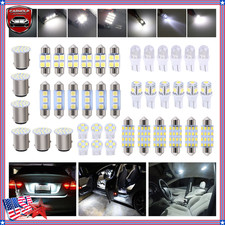 42pcs LED Interior Light Bulbs Kit 6500K 12V for Car License Reading Trunk picture