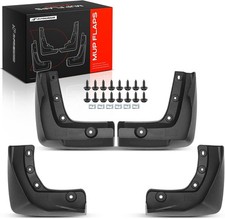 Set of 4 Mud Flaps for 2023-2025 Honda Pilot - Front and Rear Truck Accessories picture