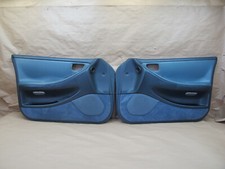 92-93 LEXUS ES300 VCV10 SET OF 2 FRONT LEFT & RIGHT INTERIOR DOOR PANEL BLUE OEM picture