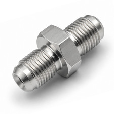 M10x1.0 to M10x1.0 Adapter - Straight Male Fitting - Union Coupler M10-10mm picture