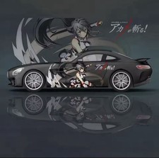 Itasha Custom Car Decals; Anime Inspired Car Decals; Itasha Side Decal,Both Side picture