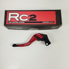 CRG RC2 Shorty Red Billet Clutch Lever Ducati Hypermotard 821 SP 2AD-611-H-R New picture