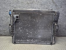 03-05 BMW E85 Z4 M54 A/T RADIATOR CONDENSER FAN MOTOR EXPANSION TANK OEM picture