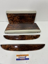 1996-02 Jaguar XJ Series VANDEN PLAS Rear Seat Wood Fold Down Table Trays picture