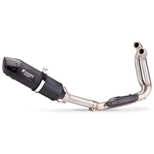 Full Exhaust System Front Header Mid Link Pipe For BMW F900XR F900R 2020-2023 picture
