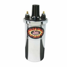 Chrome Pertronix 40501 Flame-Thrower Coil 40,000-Volt 3.0-Ohms Oil Filled Can picture