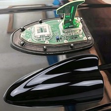 For Ford Explorer 2011-2019 Gloss Black Shark Fin Antenna Cover Signal AM/FM US picture