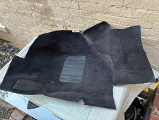 GENUINE VOLVO 740 940 DRIVER CARPET PRESSURE WASHED RARE NICE CONDITION - BLACK picture