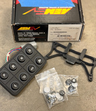 Unsealed AEM 30-8400 CAN Keypad Ctrl Kit w/ Harness Mount Bracket & Buttons picture