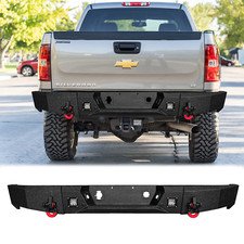 Vijay For 2011-2014 Chevy Silverado&GMC Sierra2500/3500 Rear Bumpers W/LED Light picture