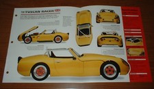 1989 TVR TUSCAN RACER ORIGINAL IMP BROCHURE SPECS INFO 88 89 90 91 92 93 94 95 picture