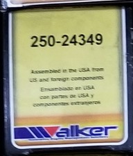 Genuine WALKER Oxygen Sensor Part# 250-24349 - New in Box picture