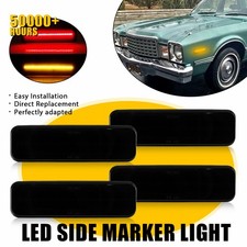 4P LED Side Marker For Plymouth Duster Valiant Barracuda Road Runner Satellite D picture