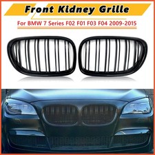 Gloss Black Front Kidney Grill M STYLE for BMW F01 F02 740i 750li 760li 4D 09-15 picture