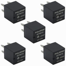 5PCS Electrical Relays 12V For Polaris RZR XP 1000 2015-2021 4011283 4016819 picture