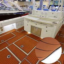 EVA Foam Faux Teak Boat Decking Sheet Sea Deck Marine Yacht Flooring Mat picture